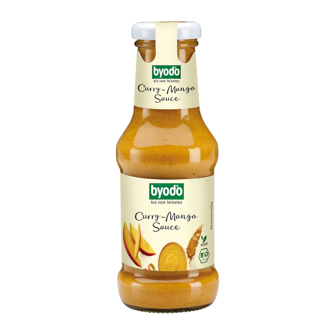 SOS MANGO - CURRY BEZGLUTENOWY BIO 250 ml - BYODO