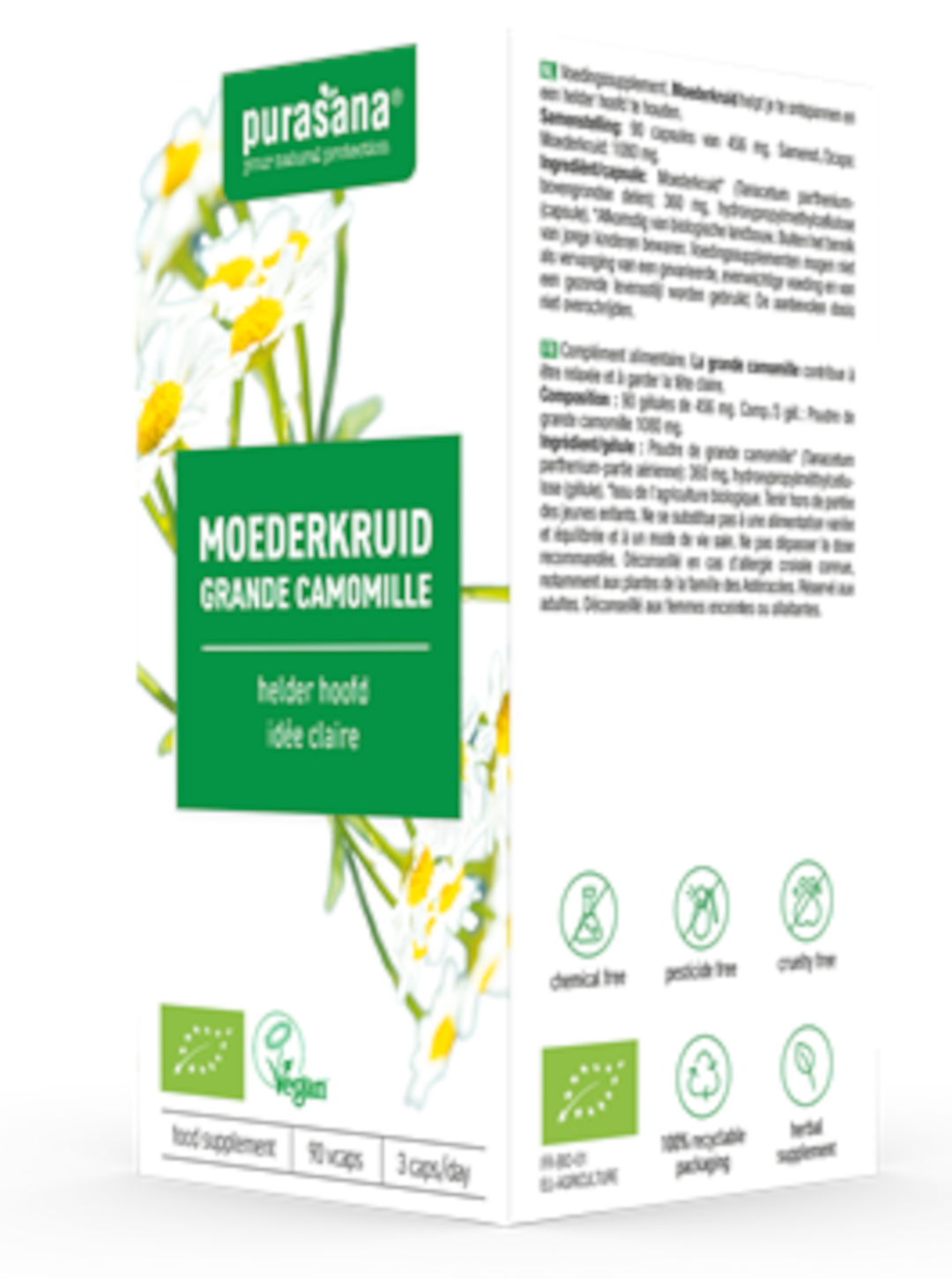 ZŁOCIEŃ MARUNA BIO (360 mg) 90 KAPSUŁEK - PURASANA - obrazek 2