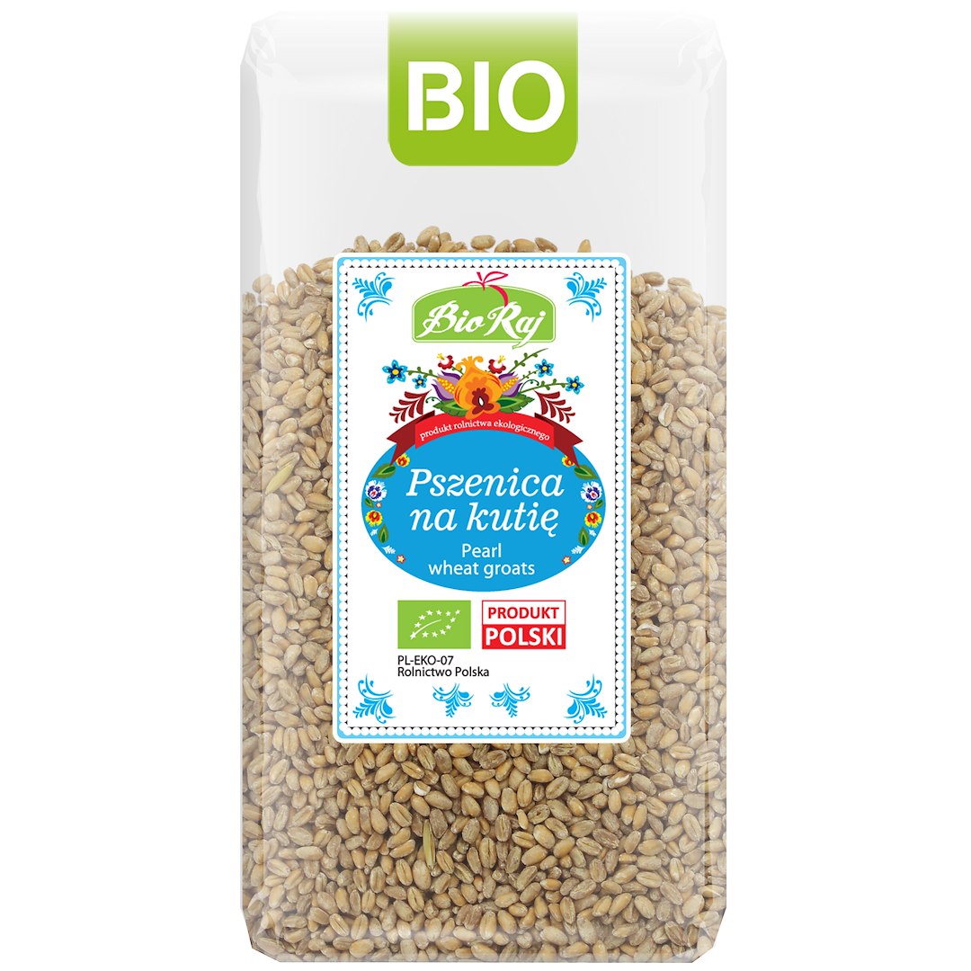 PSZENICA NA KUTIĘ BIO (POLSKA) 500 g - BIO RAJ (PRODUKT SEZONOWY)