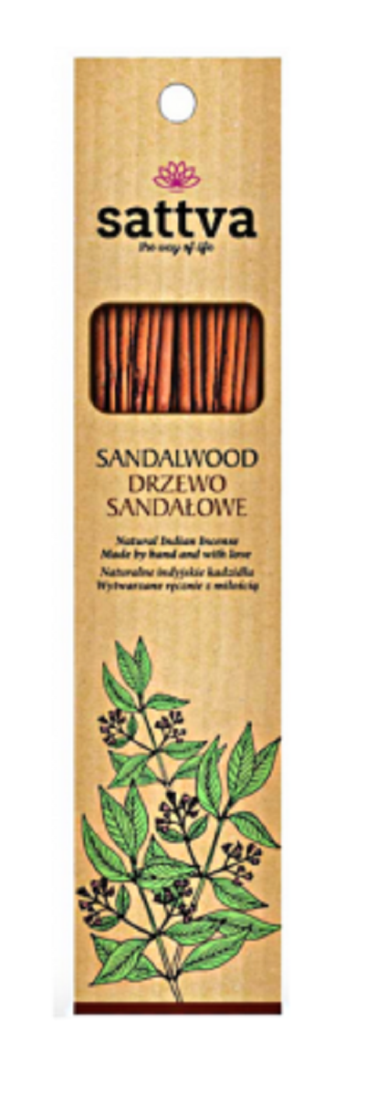 KADZIDEŁKA INDYJSKIE DRZEWO SANDAŁOWE (15 szt.) 30 g - SATTVA (WELLNESS)