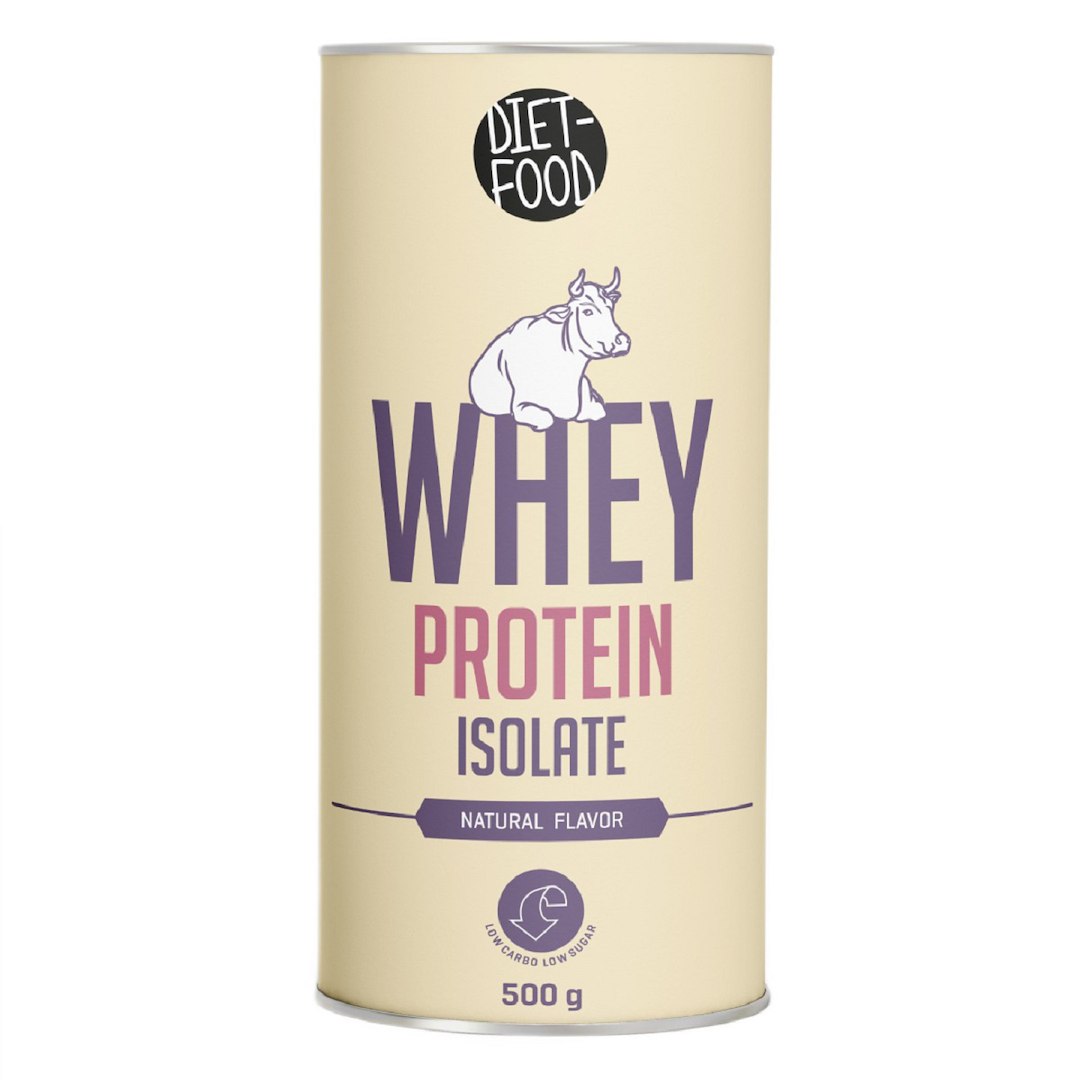 BIAŁKO SERWATKOWE (IZOLAT WPI 90) 500 g - DIET-FOOD