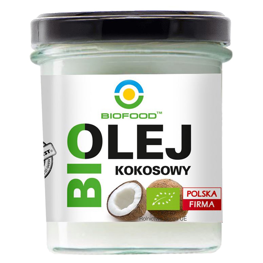 OLEJ KOKOSOWY BEZWONNY BIO 260 ml - BIOFOOD