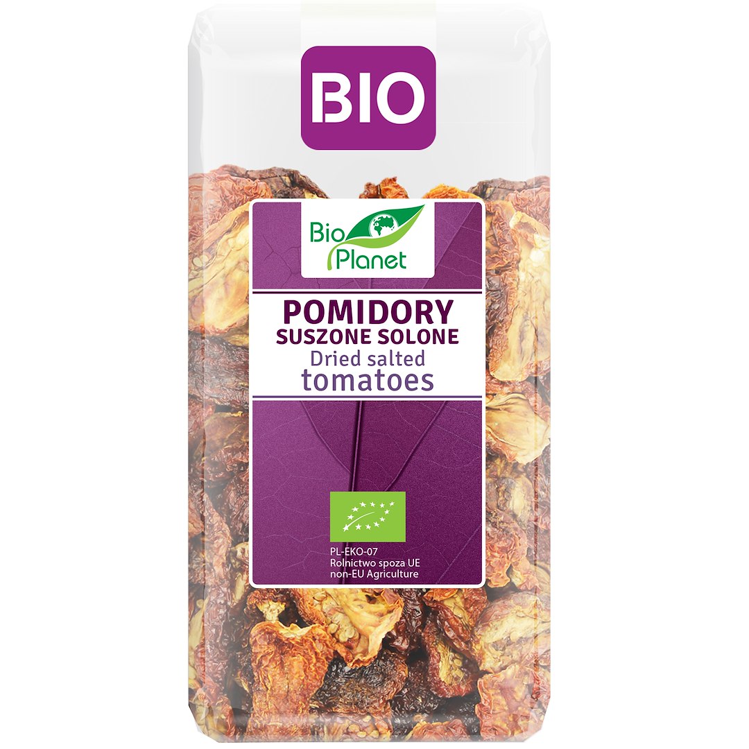POMIDORY SUSZONE SOLONE BIO 150 g - BIO PLANET