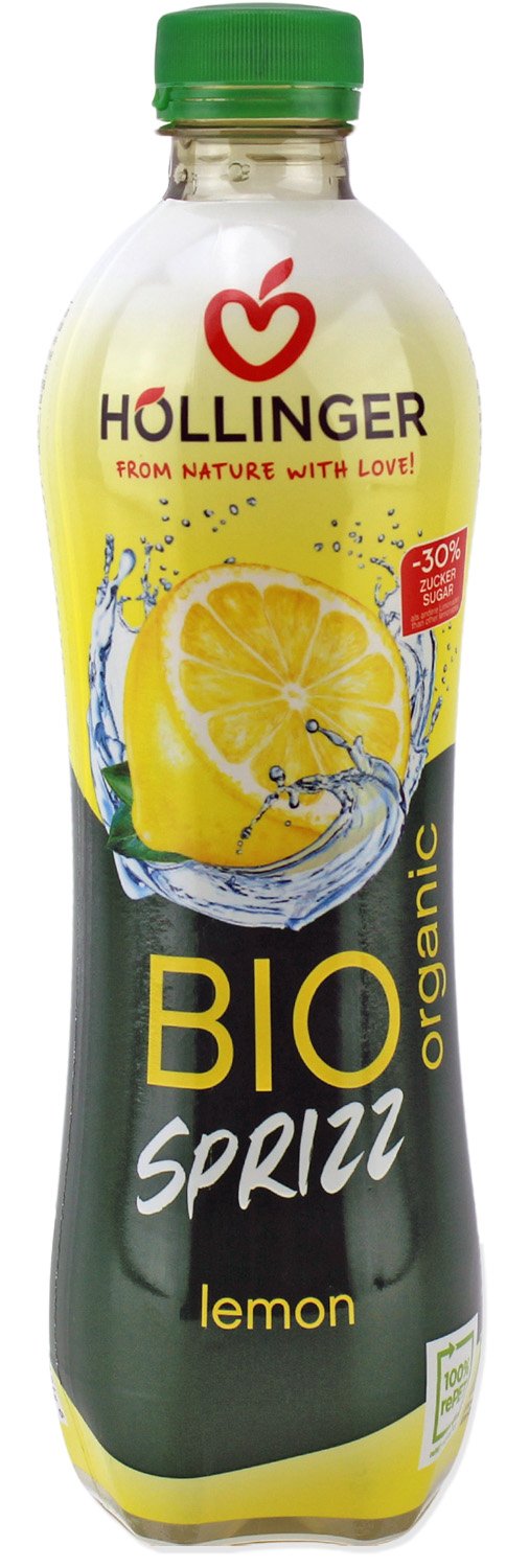 LEMONIADA CYTRYNOWA BIO 500 ml - HOLLINGER