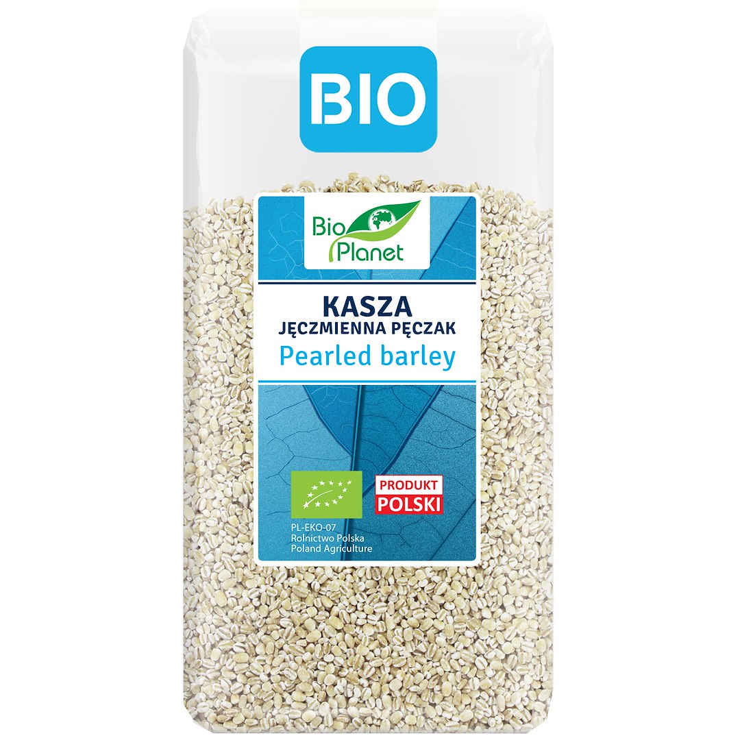 KASZA JĘCZMIENNA PĘCZAK BIO 500 g - BIO PLANET