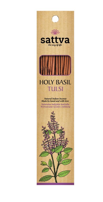 KADZIDEŁKA INDYJSKIE TULSI (15 szt.) 30 g - SATTVA (WELLNESS)